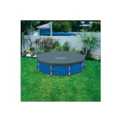 Intex 28032 Afdekzeil voor Frame Zwembad 457cm Blauw