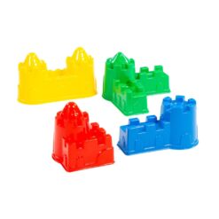 Alternative view of Kasteel Zandvormen 4 Stuks