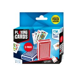 Clown Games Speelkaarten Internationale Poker Versie 2 Sets