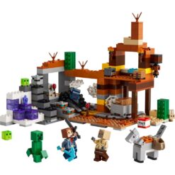 Alternative view of Lego 21263 Minecraft De Woestenijmijnschacht