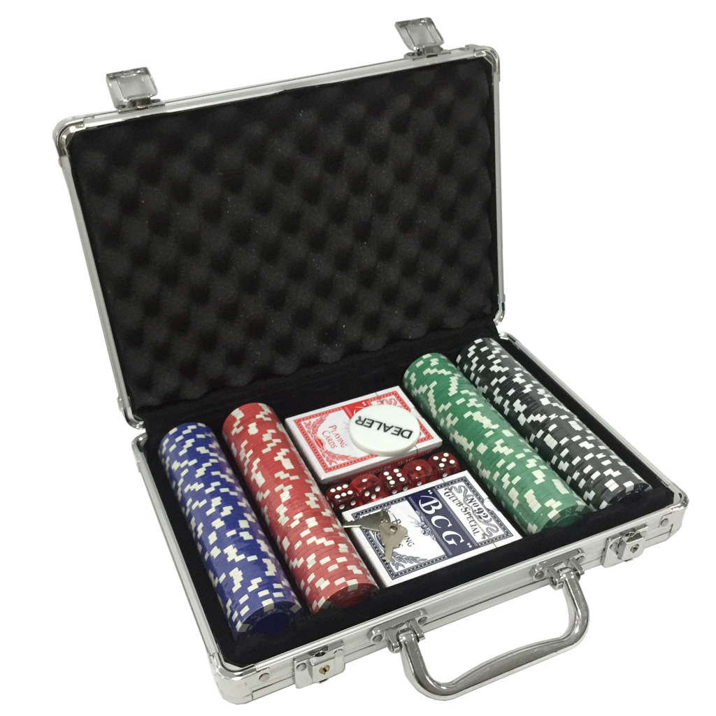 Poker Set in Aluminium Koffer - Afbeelding 3