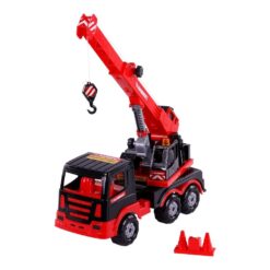 Alternative view of Mammoet XL Kraanwagen Rood/Zwart