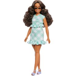 Barbie Fashionista Pop Green Gingham