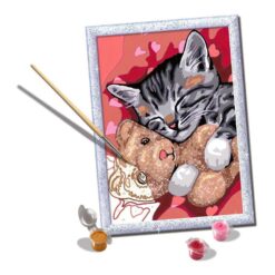 Alternative view of Ravensburger CreArt Schilderen op Nummer Vredige Poes