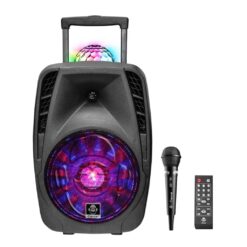 Alternative view of IDance Groove Boombox 216 + Wielen en Licht Zwart