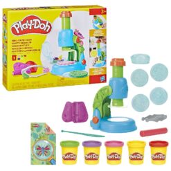 Play-Doh Light and Look Microscope + Licht