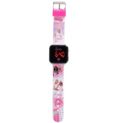 Alternative view of Barbie LED Horloge Roze