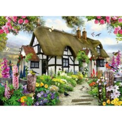 Alternative view of Ravensburger Puzzel Idyllische Cottage 500 Stukjes