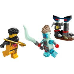 Alternative view of Lego Ninjago 30700 Arin vs Draconier
