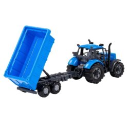Alternative view of Farmer Frictietractor + Trailer Blauw/Zwart