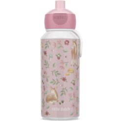 Mepal Pop-Up Drinkfles Little Dutch Fairy Garden 400 ml Roze