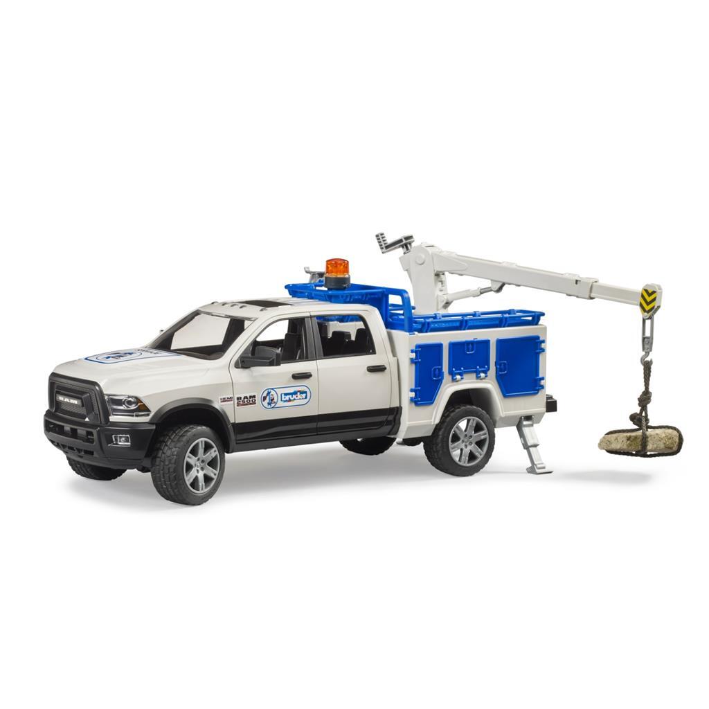 Bruder 02509 RAM 2500 Servicewagen + Licht - Afbeelding 4