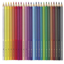 Alternative view of Faber Castell FC-112423 Kleurpotlood Faber-Castell GRIP Metalen Etui A 24 Stuks