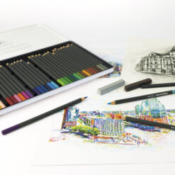 Alternative view of Eberhard Faber EF-516136 Kleurpotloden Metaaletui A 36 Stuks