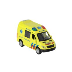 Alternative view of 112 Pull-Back Ambulance Bus 1:34 + Licht en Geluid