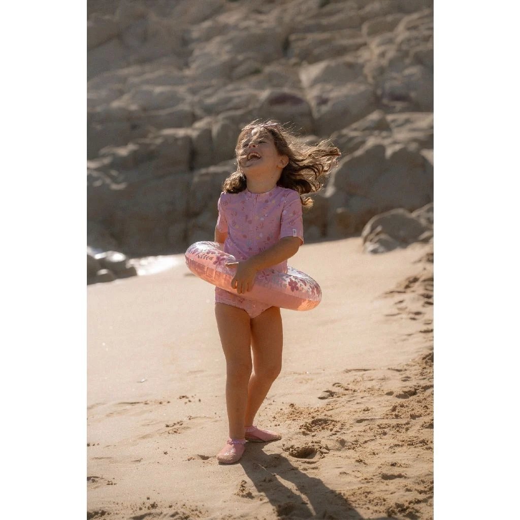 Little Dutch Pink Flower Zwemband 50 cm Roze - Afbeelding 3