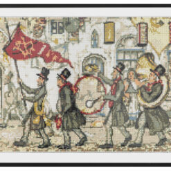 Grafix Diamond Painting Anton Pieck Fanfare 40x50cm