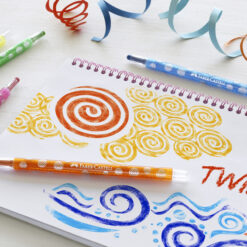 Alternative view of Faber Castell FC-120004 Waskrijt Draaibaar 24 Stuks