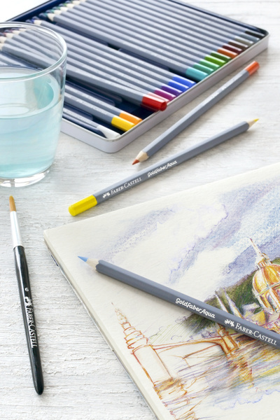 Faber Castell FC-114636 Aquarelkleurpotlood Faber-Castell Goldfaber Etui 36 Stuks - Afbeelding 2