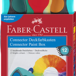 Alternative view of Faber Castell FC-125003 Waterverfdoos 12 Kleuren + 1 Tube Verf Wit
