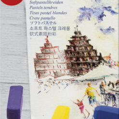 Faber Castell FC-128224 Pastelkrijt Halve Lengte Etui à 24 Stuks