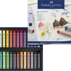Alternative view of Faber Castell FC-128324 Pastelkrijt Creative Studio Softpastel 24 Delig Etui