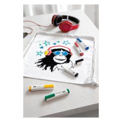 Alternative view of Faber Castell FC-159520 Textielmarkers 5 Stuks