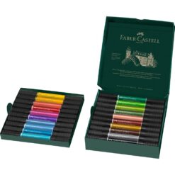 Alternative view of Faber Castell FC-162020 Pitt Artist Pen Duo Markers 20 Stuks