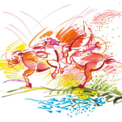 Alternative view of Faber Castell FC-167100 Tekenstift Faber-Castell Pitt Artist Pen 4-delig Etui Zwart