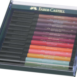 Alternative view of Faber Castell FC-267422 Tekenstift Faber-Castell Pitt Artist Pen Brush Set 12 Stuks Earth Tones