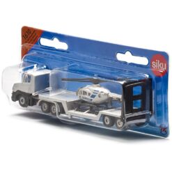 Alternative view of Siku 1610 Polizei Dieplader met Helikopter