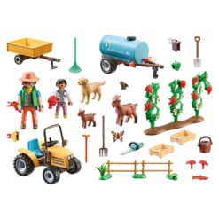 Alternative view of Playmobil 71442 Country Tractor met Aanhanger en Watertank