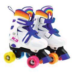 Alternative view of K3 Rolschaatsen Maat 26-29 Wit/Regenboog