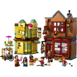Alternative view of Lego Harry Potter 76452 Zwik & Zwachtels Zwerkbalpaleis en IJssalon