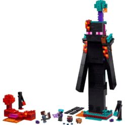 Alternative view of Lego Minecraft 21279 De Enderman Toren