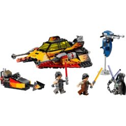 Alternative view of Lego Star Wars 75414 The Force Burner Snowspeeder