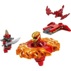 Alternative view of Lego Ninjago 71823 Kai's Spinjitzu Drakenspinner