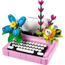 Alternative view of Lego Creator 31169 Typemachine met Bloemen
