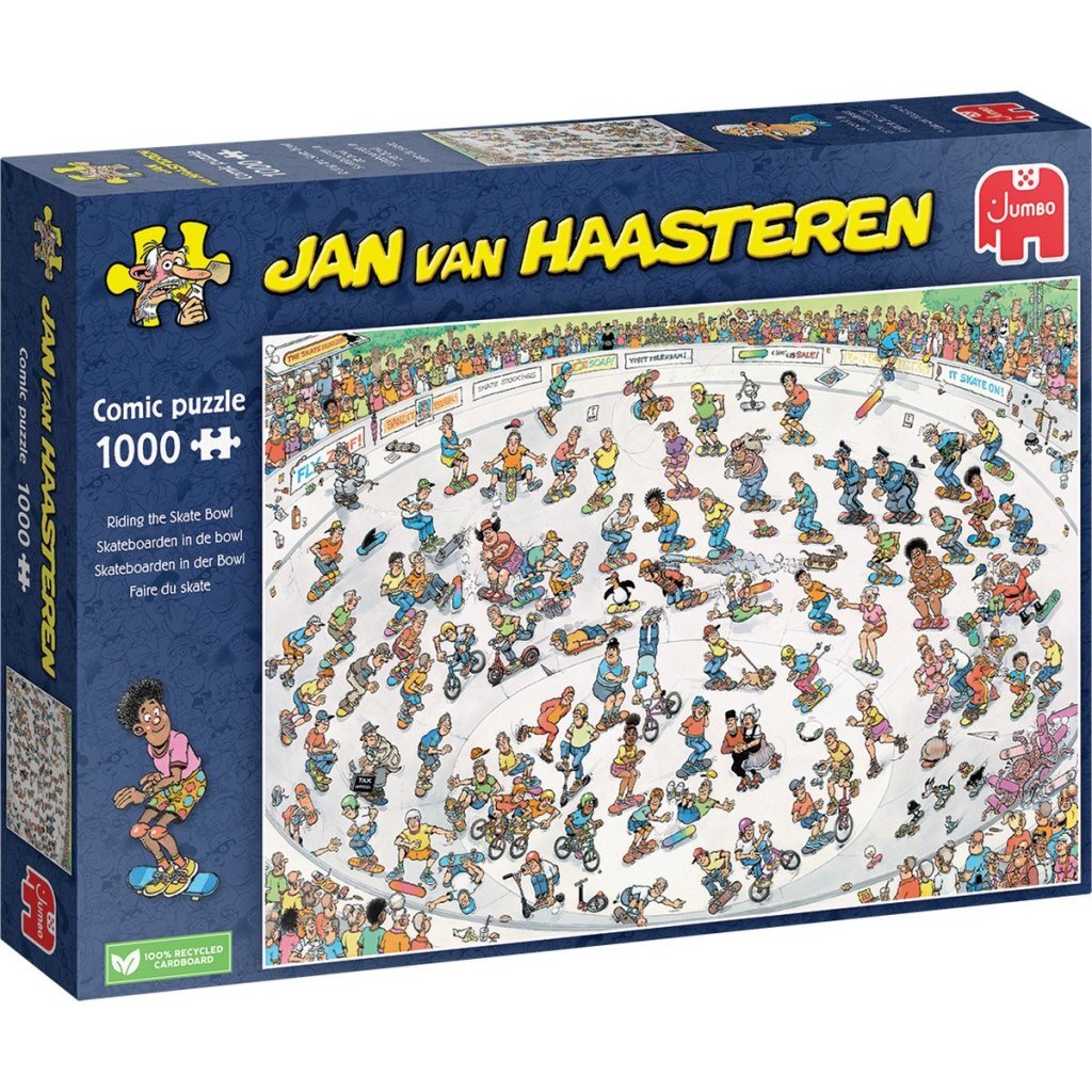 Jumbo Puzzel Jan Van Haasteren Skatebowl 1000 Stukjes