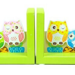 Simply for Kids Houten Boekensteunen Uiltjes