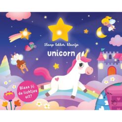 Boek Slaap Lekker Kleintje Unicorn + Licht