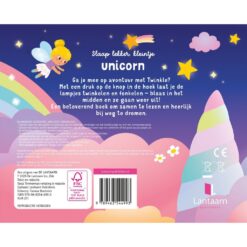 Alternative view of Boek Slaap Lekker Kleintje Unicorn + Licht