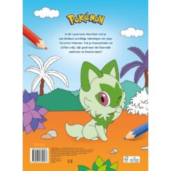 Alternative view of Deltas Kleurboek Pok&eacute;mon Kleuren op Nummer