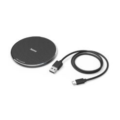 Alternative view of Hama Wireless Charger QI-FC10 10 W Draadloze Smartphone-oplaadpad Zwart