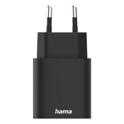 Alternative view of Hama Snellader 1x USB-A 1x USB-C PD 30W Zwart