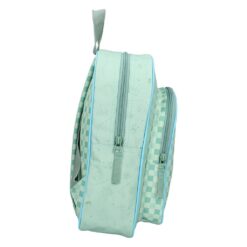 Alternative view of Rugzak Fien en Teun 30x25x11 cm Zachtgroen/Lichtblauw