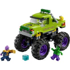 Alternative view of Lego Super Heroes 76312 Marvel De Hulk Truck