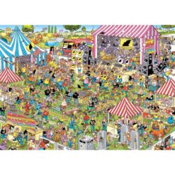 Alternative view of Jumbo Puzzel Jan Van Haasteren Popfestival 1000 Stukjes